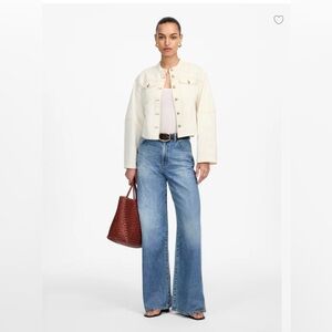 Madewell Cocoon-Sleeve Denim Lady Jacket XS